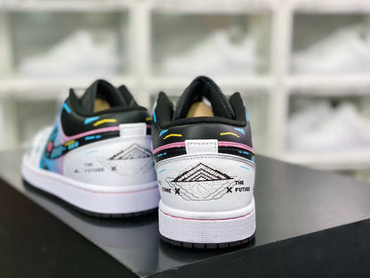Nike Air Jordan 1 Low Custom "Game Royale"